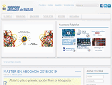 Tablet Screenshot of icaba.es